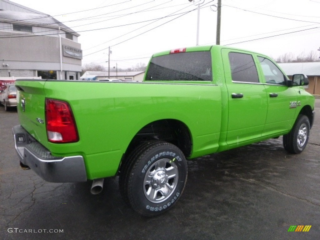 2017 2500 Tradesman Crew Cab 4x4 - Hills Green / Black/Diesel Gray photo #5