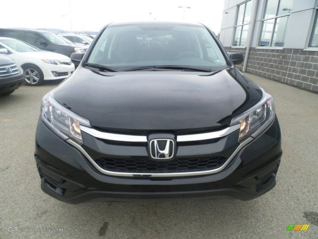 2016 CR-V SE AWD - Crystal Black Pearl / Black photo #4