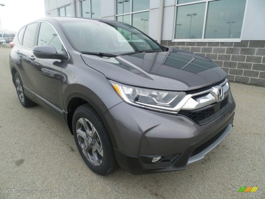 2017 CR-V EX-L AWD - Modern Steel Metallic / Gray photo #1