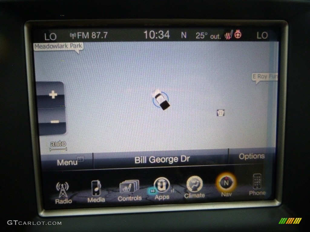 2017 Grand Cherokee Overland 4x4 - Ivory Tri-Coat / Brown/Light Frost Beige photo #17