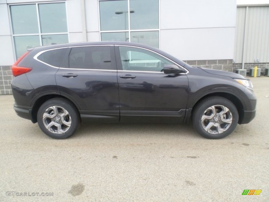 2017 CR-V EX-L AWD - Gunmetal Metallic / Gray photo #2