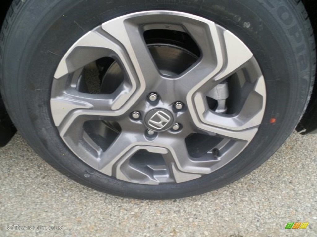 2017 CR-V EX-L AWD - Gunmetal Metallic / Gray photo #3