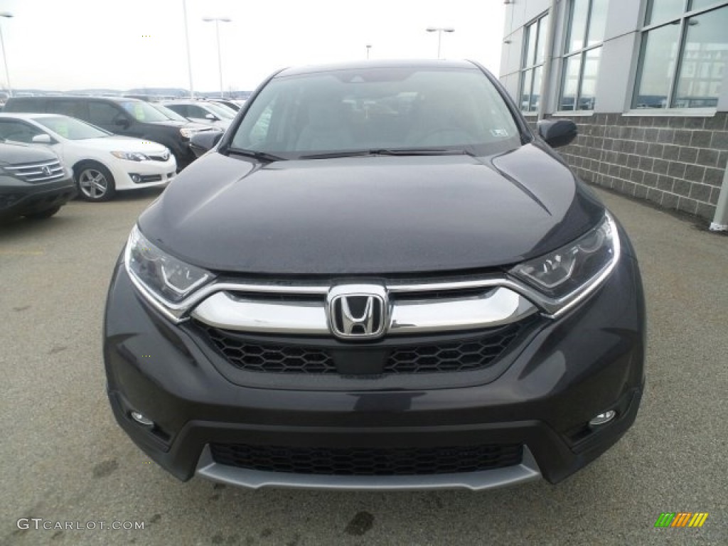 2017 CR-V EX-L AWD - Gunmetal Metallic / Gray photo #4