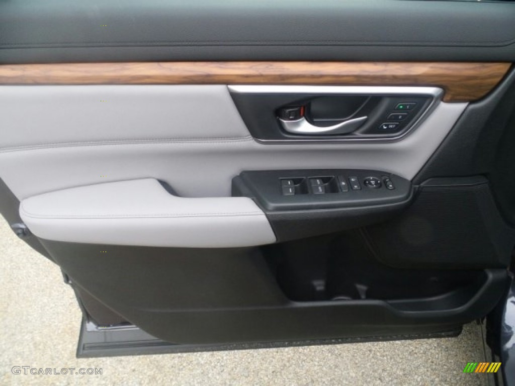 2017 CR-V EX-L AWD - Gunmetal Metallic / Gray photo #9