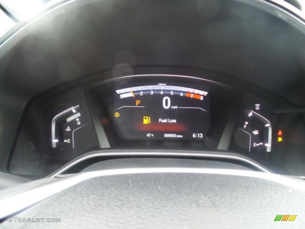 2017 CR-V EX-L AWD - Gunmetal Metallic / Gray photo #14