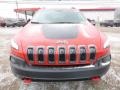 2017 Firecracker Red Jeep Cherokee Trailhawk 4x4  photo #13