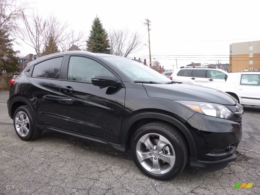 Crystal Black Pearl 2017 Honda HR-V EX-L AWD Exterior Photo #119257950