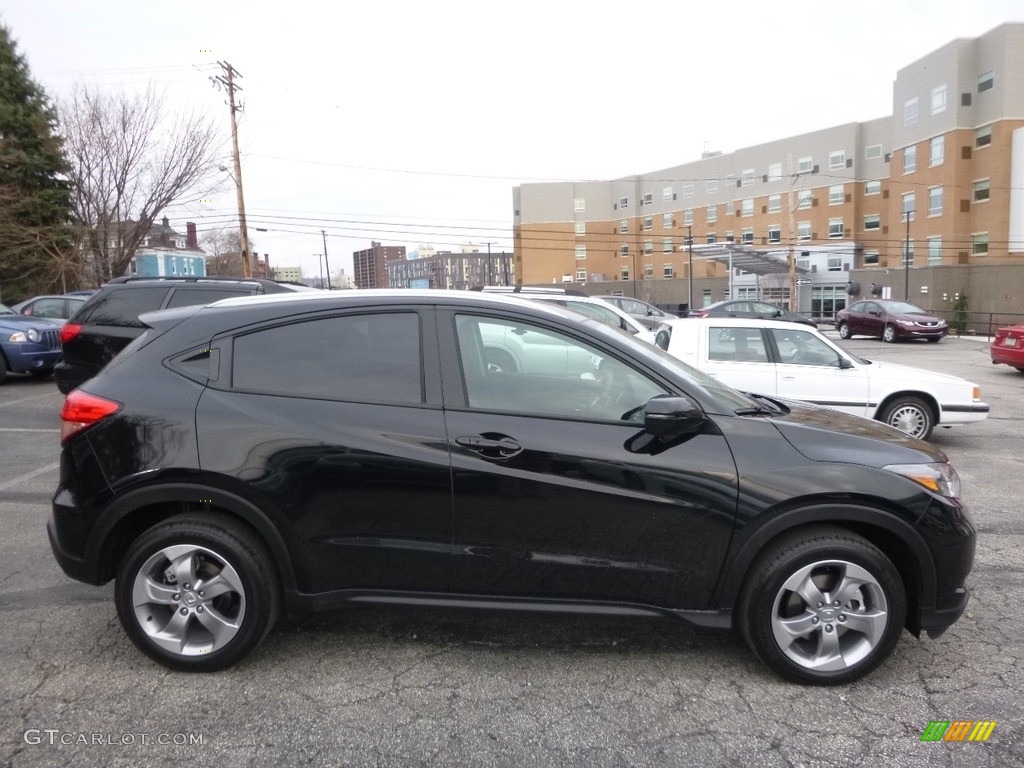 Crystal Black Pearl 2017 Honda HR-V EX-L AWD Exterior Photo #119257974