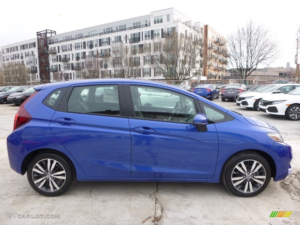 Aegean Blue Metallic 2017 Honda Fit EX-L Exterior Photo #119258697