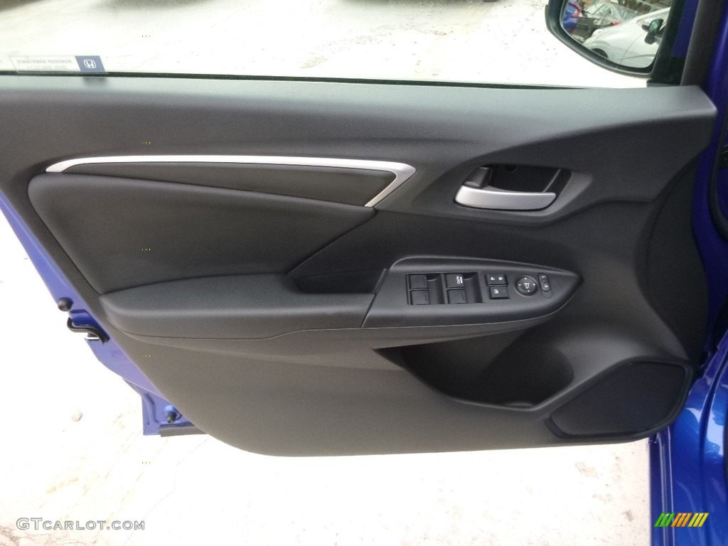 2017 Honda Fit EX-L Black Door Panel Photo #119258868
