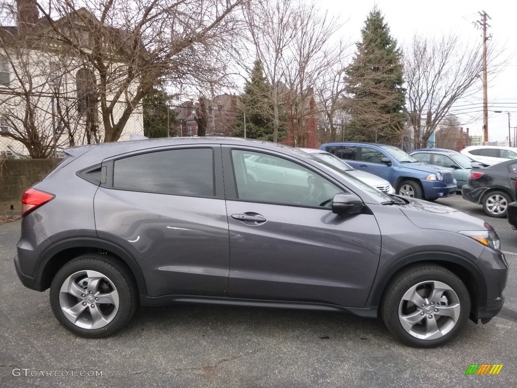 Modern Steel Metallic 2017 Honda HR-V EX AWD Exterior Photo #119259039