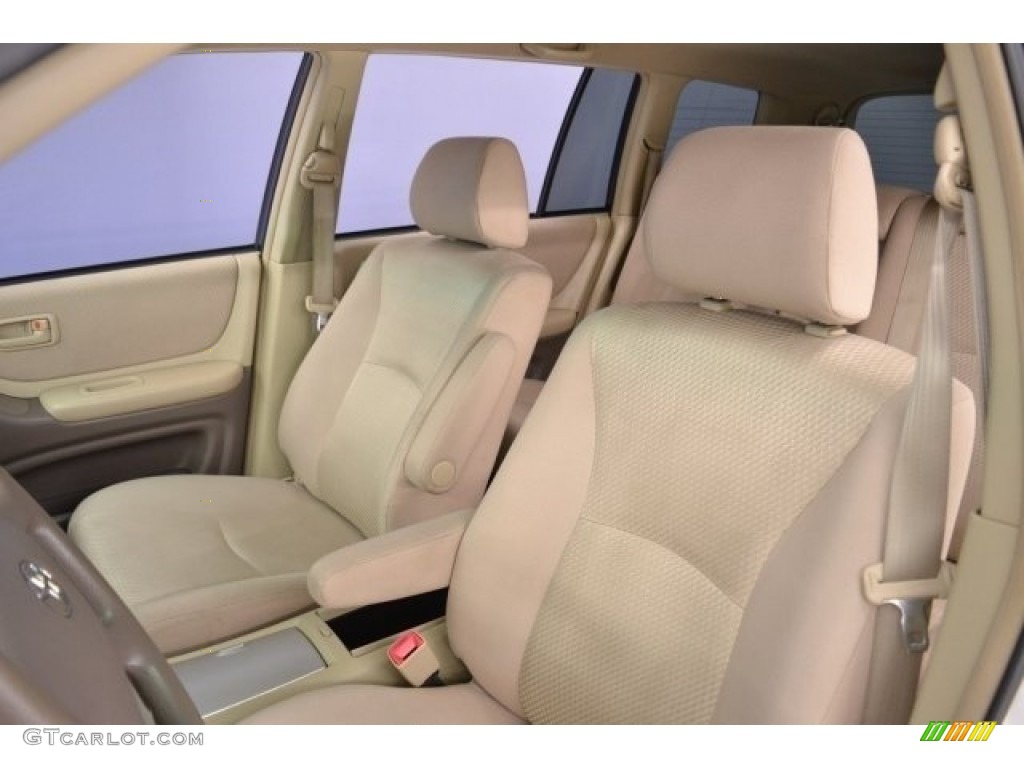 2006 Highlander Hybrid 4WD - Super White / Ivory Beige photo #13