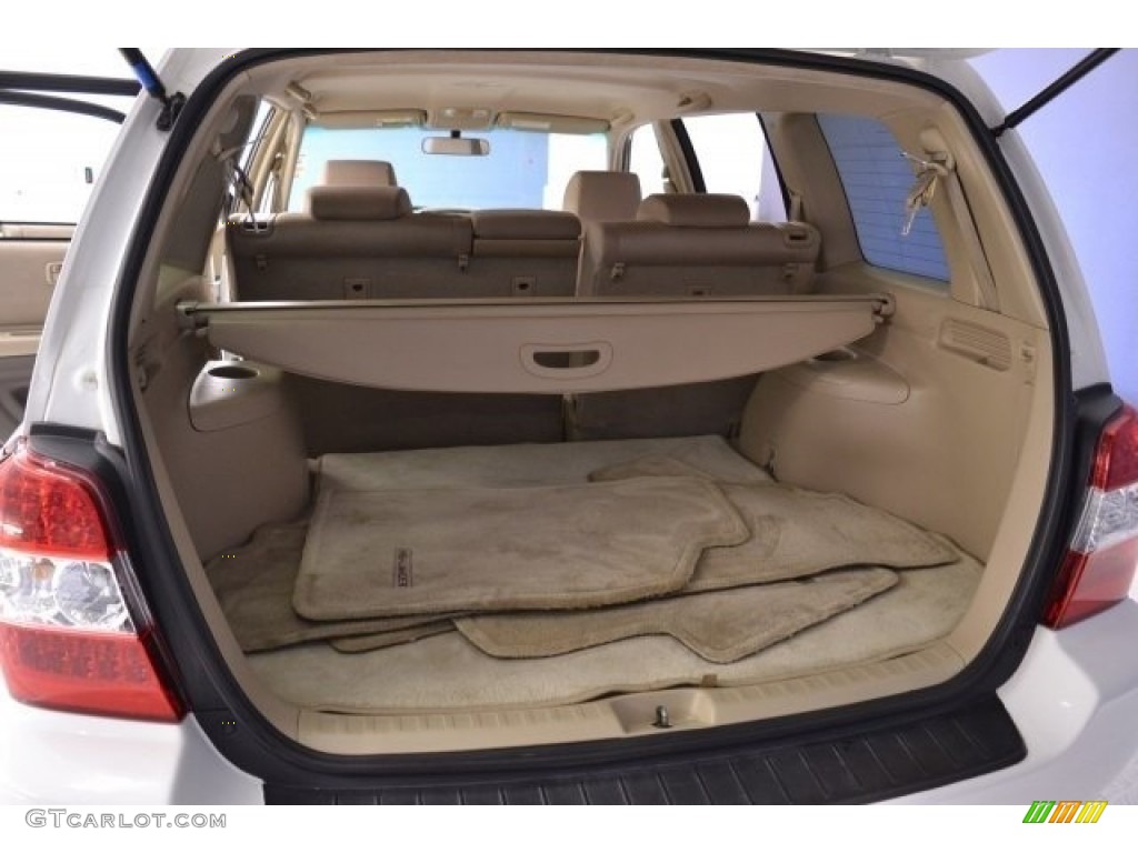 2006 Highlander Hybrid 4WD - Super White / Ivory Beige photo #16