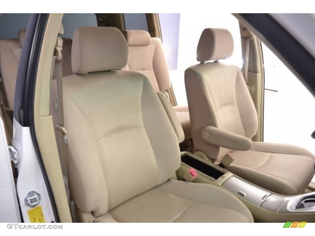 2006 Highlander Hybrid 4WD - Super White / Ivory Beige photo #18