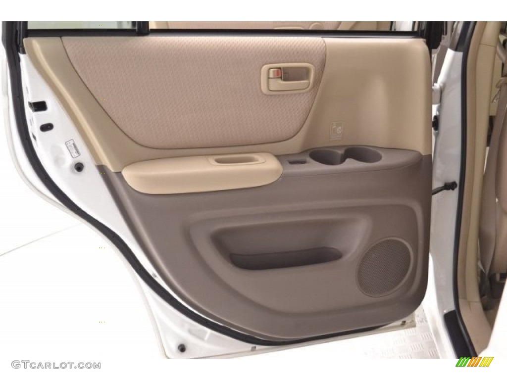 2006 Highlander Hybrid 4WD - Super White / Ivory Beige photo #20