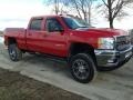 Victory Red - Silverado 2500HD LTZ Crew Cab 4x4 Photo No. 2