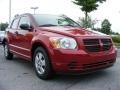 2009 Inferno Red Crystal Pearl Dodge Caliber SE  photo #4