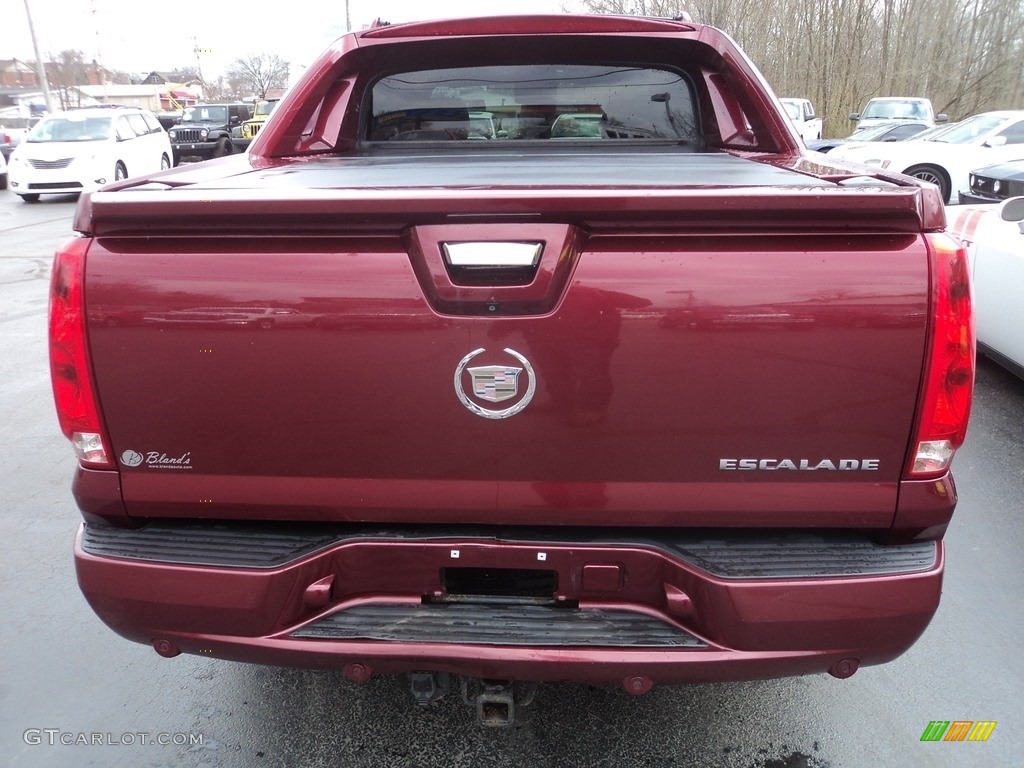 2008 Escalade EXT AWD - Sonoma Red / Ebony photo #28