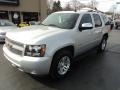 2010 Sheer Silver Metallic Chevrolet Tahoe LTZ 4x4  photo #2