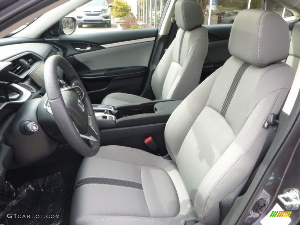 Gray Interior 2017 Honda Civic EX-T Sedan Photo #119261439