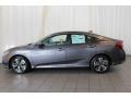 2017 Polished Metal Metallic Honda Civic EX-T Sedan  photo #5