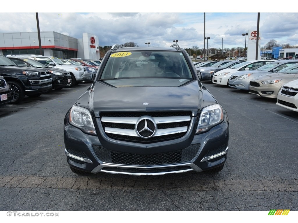 2013 GLK 350 - Steel Grey Metallic / Almond/Mocha photo #7