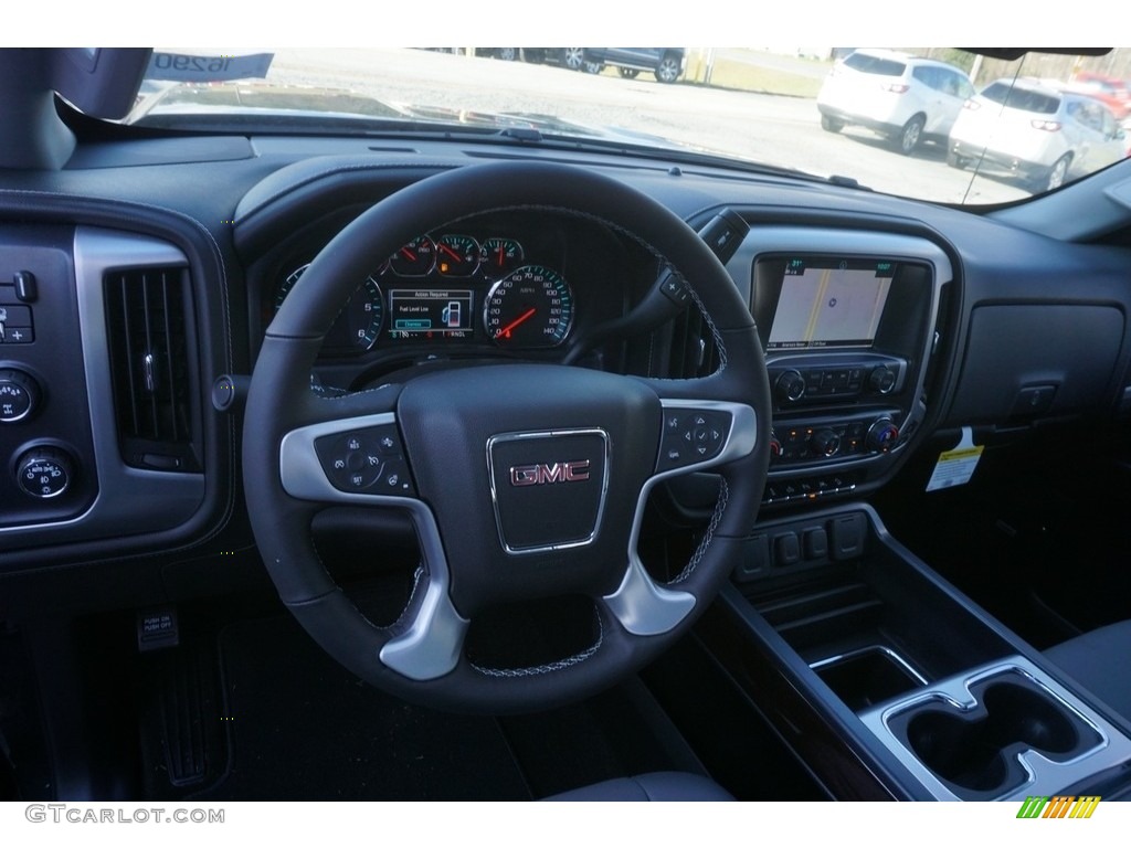 2017 Sierra 1500 SLT Crew Cab 4WD - Dark Slate Metallic / Jet Black photo #10