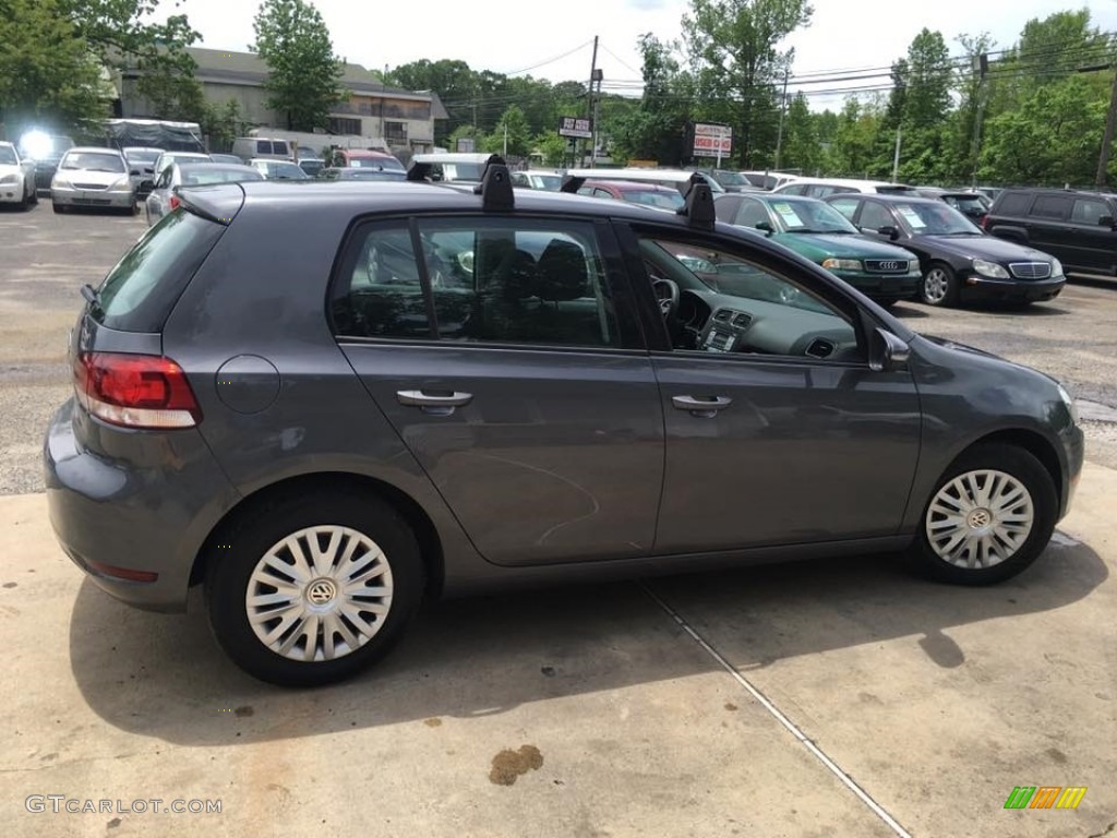 2010 Golf 4 Door - United Gray Metallic / Titan Black photo #6