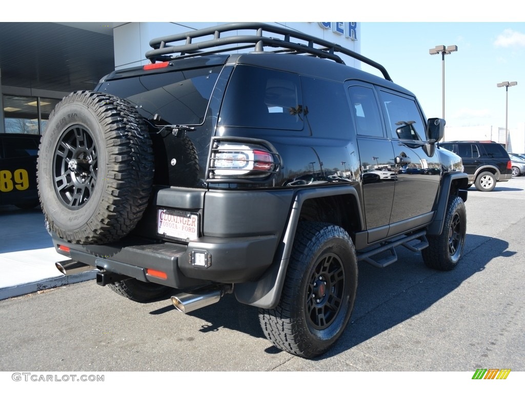 2013 FJ Cruiser 4WD - Black / Dark Charcoal photo #3