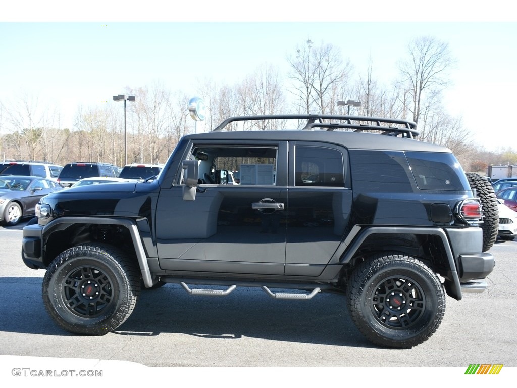 2013 FJ Cruiser 4WD - Black / Dark Charcoal photo #5