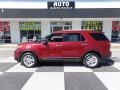 2013 Ruby Red Metallic Ford Explorer XLT EcoBoost  photo #1