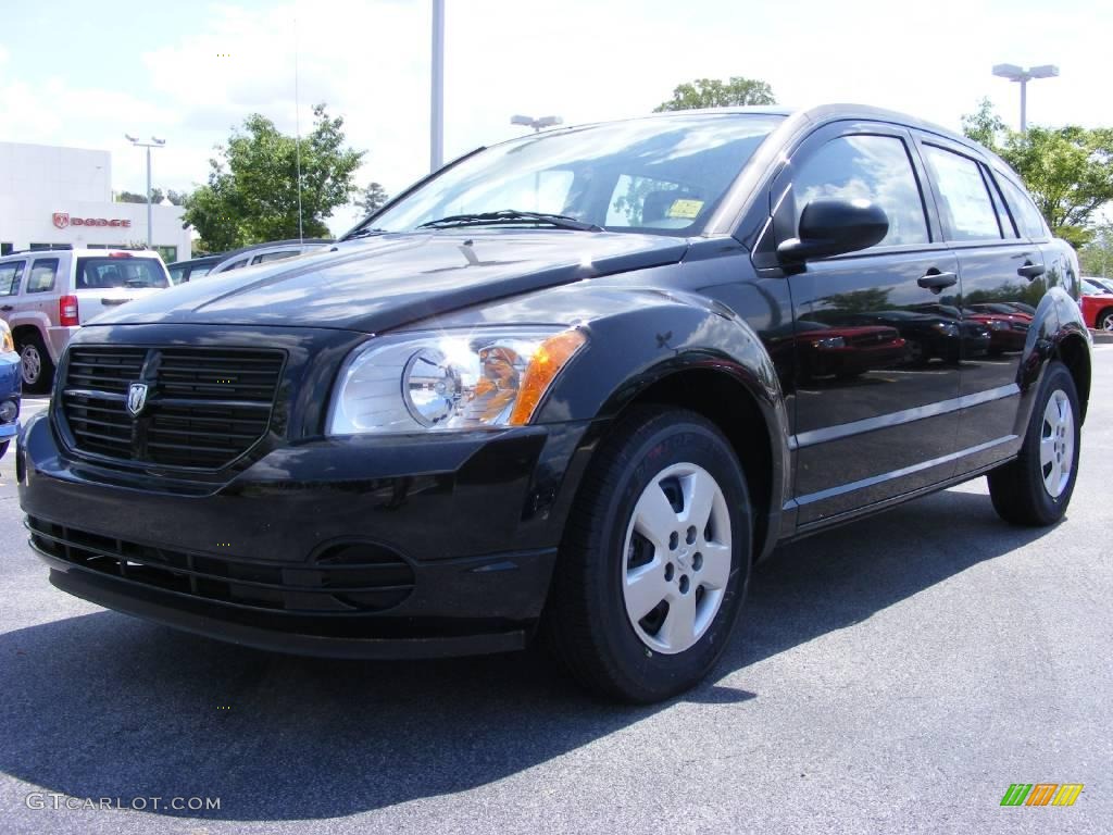 Brilliant Black Crystal Pearl Dodge Caliber