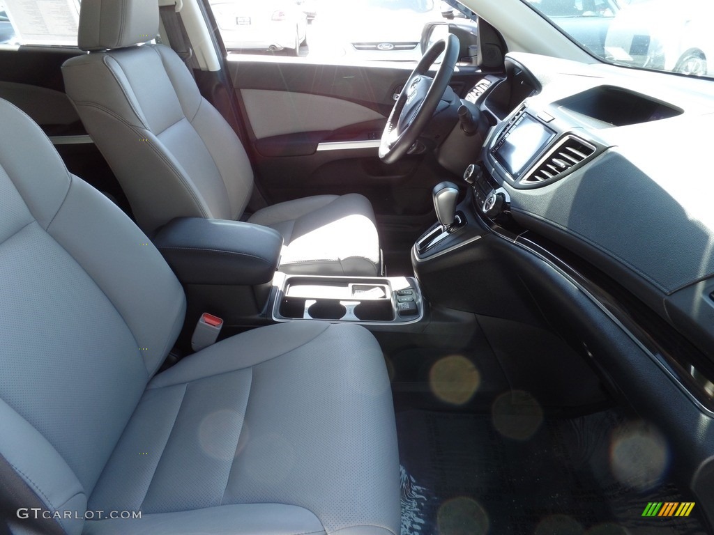 2016 CR-V Touring - Modern Steel Metallic / Gray photo #13