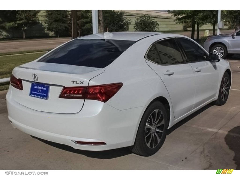 2017 TLX Sedan - Bellanova White Pearl / Ebony photo #7