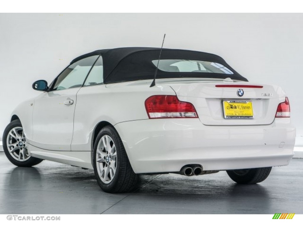 2008 1 Series 128i Convertible - Alpine White / Savanna Beige photo #10