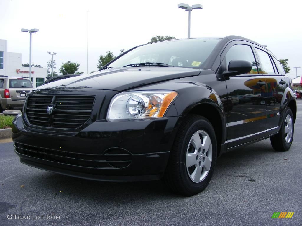 Brilliant Black Crystal Pearl Dodge Caliber