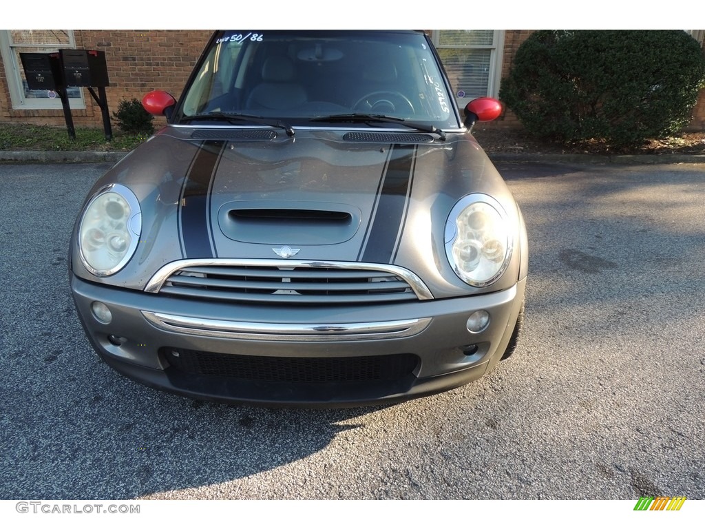 2005 Cooper S Hardtop - Dark Silver Metallic / Black/Panther Black photo #1