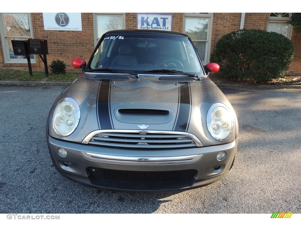 2005 Cooper S Hardtop - Dark Silver Metallic / Black/Panther Black photo #2