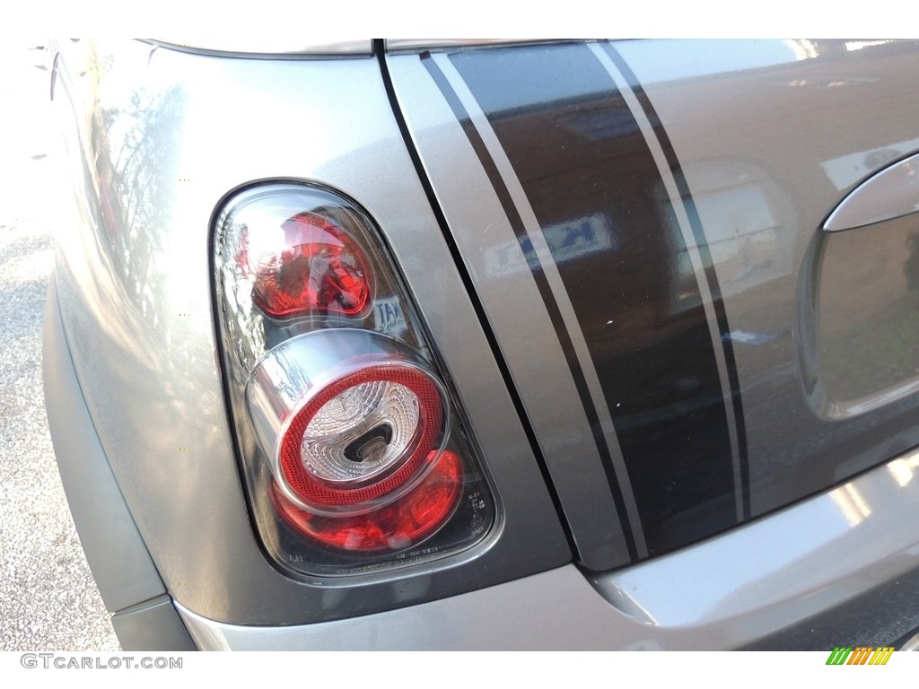 2005 Cooper S Hardtop - Dark Silver Metallic / Black/Panther Black photo #8