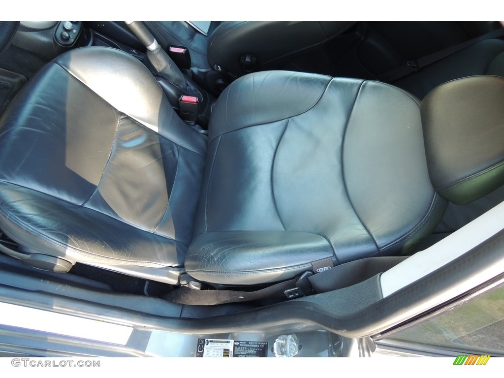 2005 Cooper S Hardtop - Dark Silver Metallic / Black/Panther Black photo #15