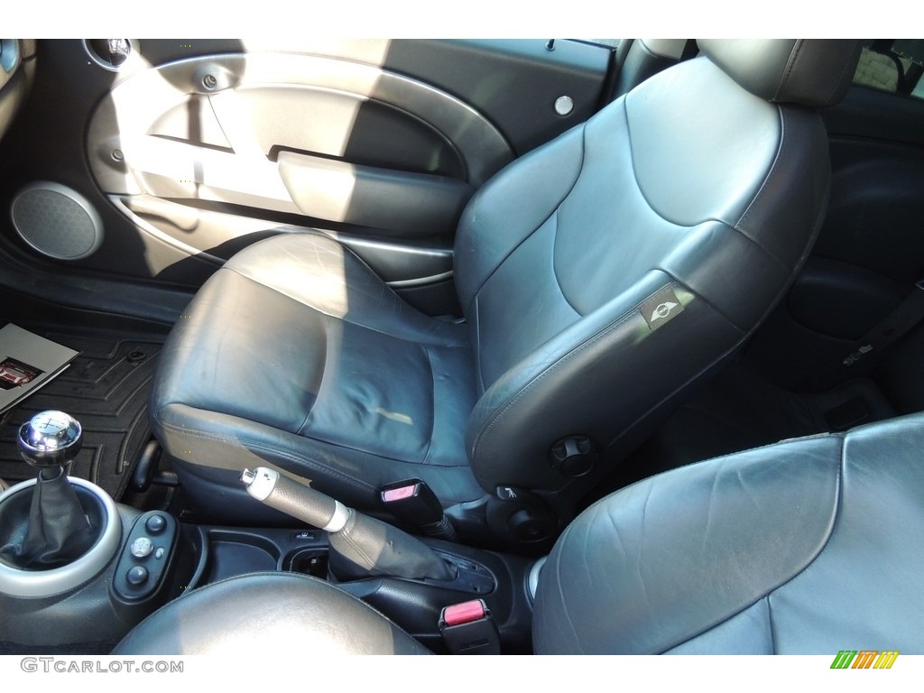 2005 Cooper S Hardtop - Dark Silver Metallic / Black/Panther Black photo #16