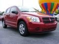 2009 Inferno Red Crystal Pearl Dodge Caliber SE  photo #4