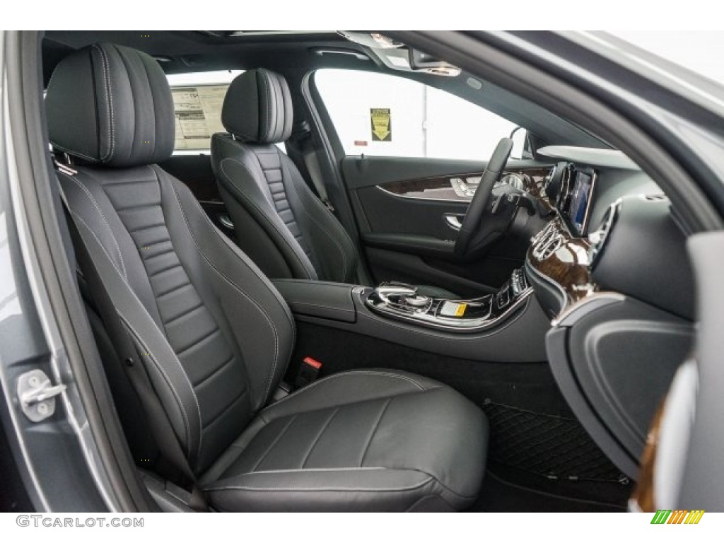 Black Interior 2017 Mercedes-Benz E 400 4Matic Wagon Photo #119271217