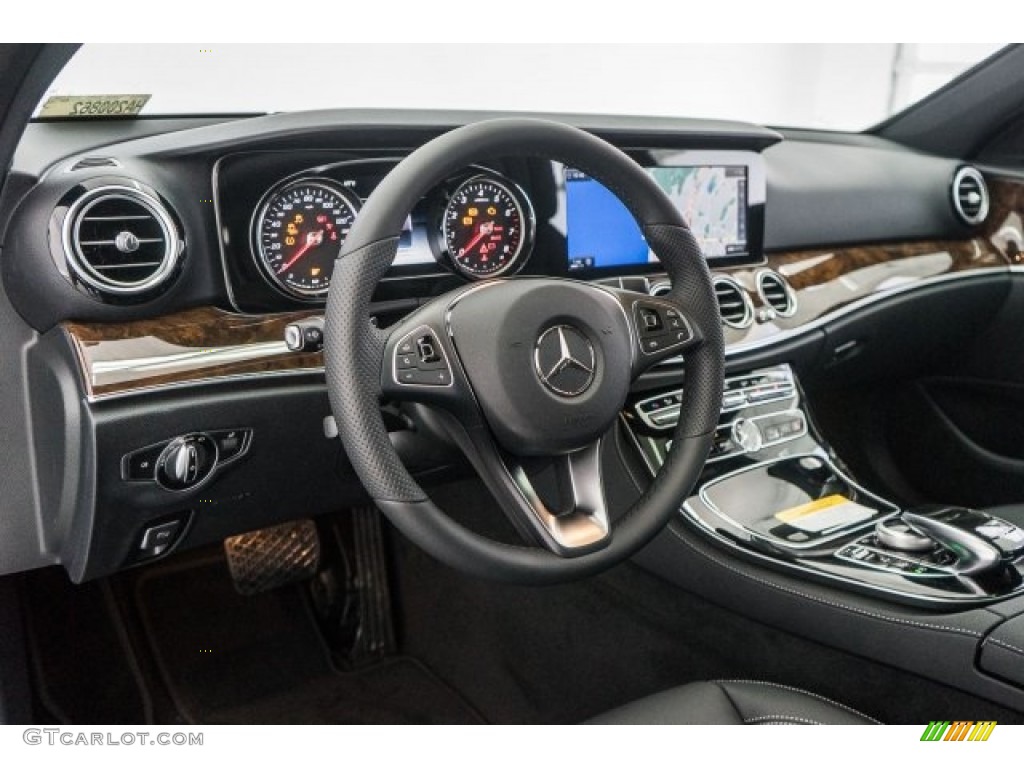 2017 Mercedes-Benz E 400 4Matic Wagon Black Dashboard Photo #119271265