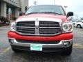 2007 Inferno Red Crystal Pearl Dodge Ram 1500 SLT Quad Cab 4x4  photo #8