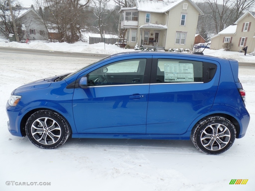 Kinetic Blue Metallic Chevrolet Sonic