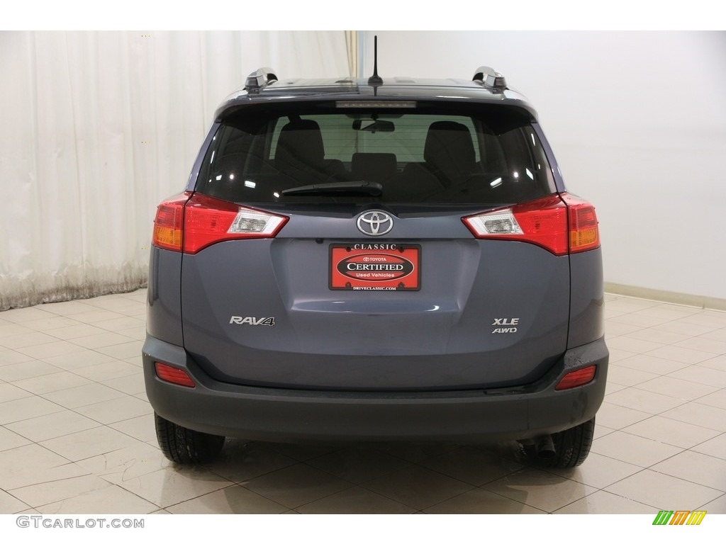 2014 RAV4 XLE AWD - Shoreline Blue Pearl / Ash photo #16