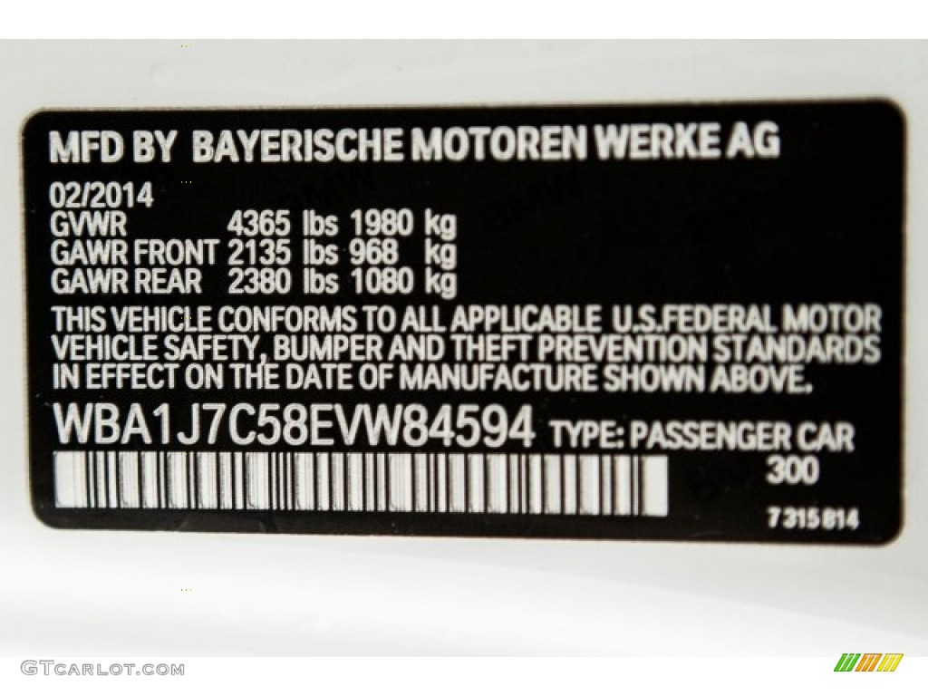 2014 M235i Coupe - Alpine White / Black photo #22
