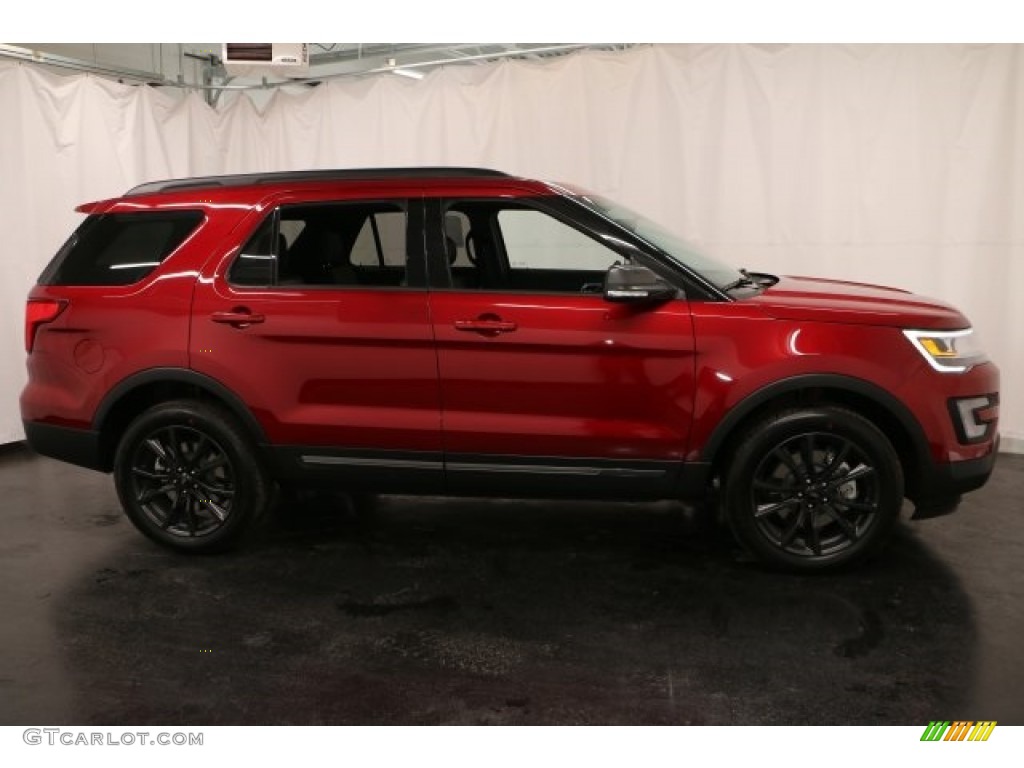 Ruby Red Ford Explorer