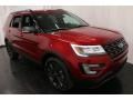 2017 Ruby Red Ford Explorer XLT 4WD  photo #7